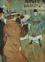 'Quadrille at the Moulin Rouge', 1892, (1952).  Creator: Henri de Toulouse-Lautrec.