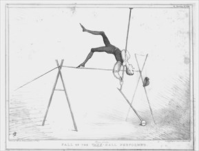'Fall of the Vaux-Hall Performer',1834. Creator: John Doyle.