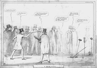 'A Fair Game', 1835. Creator: John Doyle.