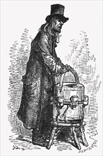 'Lemonade Vendor', 1872.  Creator: Gustave Doré.