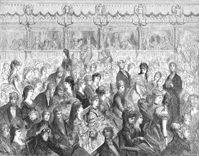 'The Stalls - Covent Garden Opera', 1872.  Creator: Gustave Doré.