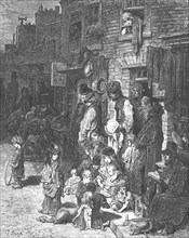 'Wentworth Street, Whitechapel', 1872.   Creator: Gustave Doré.