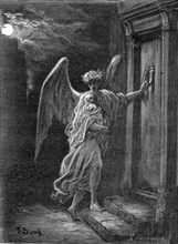 'The Angel and the Orphan', 1872.  Creator: Gustave Doré.