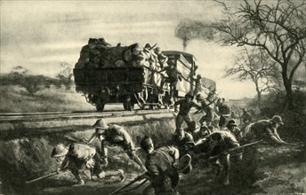 'Railway Warfare in East Africa, First World War, 1914-1918, (c1920). Creator: Unknown.