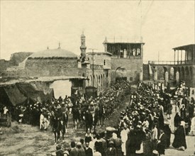 'The British Entry into Bagdad, March 11, 1917', (c1920). Creator: Unknown.