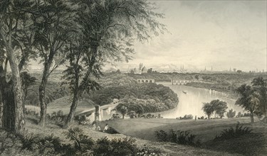 'Philadelphia from Belmont, (West Park)', 1874.  Creator: Robert Hinshelwood.