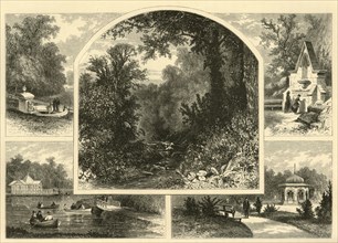 'Scenes in Druid Hill Park', 1874.  Creator: James H. Richardson.