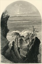 'The Catskills, Sunrise from South Mountain', 1874. Creator: Samuel Valentine Hunt.