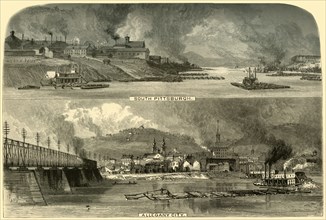 'South Pittsburg and Alleghany City', 1874.  Creator: W.H. Morse.