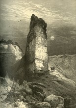 'Monument Rock, Echo Cañon', 1874.  Creator: Frederick William Quartley.