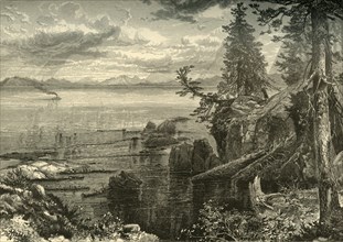 'Lake Tahoe', 1874.  Creator: John Karst.