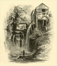 'Old Mill, Sage's Ravine', 1874.  Creator: John J. Harley.