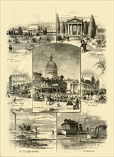 'Scenes in St. Louis', 1874.  Creator: Alfred Waud.