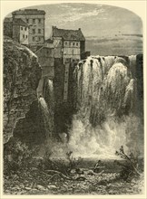 'East Side, Upper Falls of the Genesee', 1874.  Creator: John Douglas Woodward.