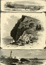 'Portland Harbor, and Islands', 1874.  Creator: Frederick William Quartley.