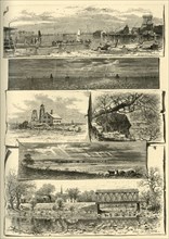'Scenes in Bridgeport, Stratford, and Milford', 1874.  Creator: James L. Langridge.
