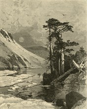 'Frozen Lake, Foot of James's Peak', 1874.  Creator: Charles Maurand.