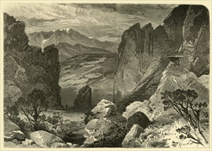 'Pike's Peak, from Garden of the Gods', 1874.  Creator: Phineas F. Annin.