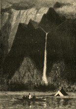 'Multanomah Falls', 1872. Creator: W. J. Linton.