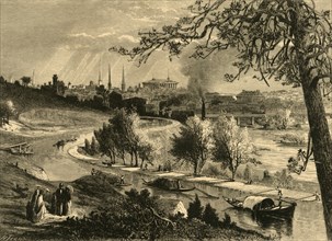 'Richmond from Hollywood', 1872. Creator: Frederick William Quartley.