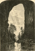 'Under the Natural Bridge', 1872.  Creator: J. Augustus Bogert.