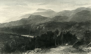'The Smoky Mountains, (North Carolina)', 1872.  Creator: Robert Hinshelwood.