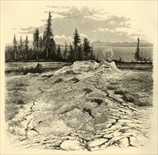 'Mud-Springs', 1872.  Creator: John J. Harley.