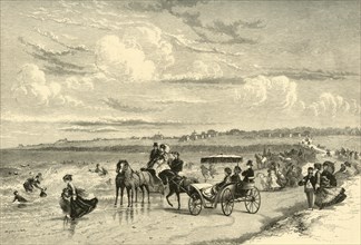 'On the Beach', 1872. Creator: James H. Richardson.