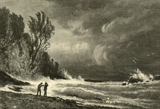 'La Crosse Harbor', 1872.  Creator: James H. Richardson.