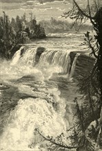 'General View of Trenton Falls, from East Bank', 1872. Creator: James L. Langridge.