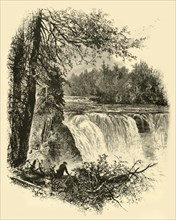 'Part of High Fall', 1872. Creator: Harry Fenn.