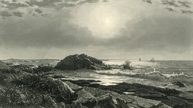 'Indian Rock, Narragansett', 1872.  Creator: Samuel Valentine Hunt.