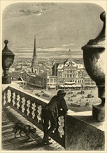 'Glance at Detroit from the City Hall', 1872.  Creator: John Douglas Woodward.