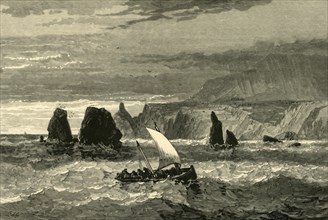 'Scene at the Mouth of Russian River', 1872.  Creator: John Filmer.