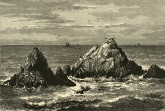 'Seal Rocks', 1872.  Creator: John Filmer.