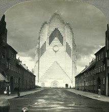 'The New Age in Copenhagen, Denmark - Grundtvigs Church', c1930s. Creator: Unknown.