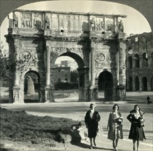 'The Triumphal Arch of Constantine, Rome, Italy', c1930s. Creator: Unknown.