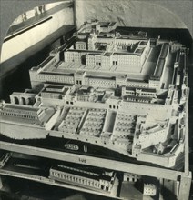 'Shick's Plan of Temple as Solomon Built It, Jerusalem, Palestine', c1930s. Creator: Unknown.