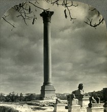'Pompey's Pillar, a Landmark for Sailors, and Sphinxes