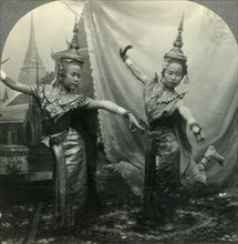 'To Strange Music Glittering Little Figures Like These Dance in Temples and Palaces in Siam', c1930s Creator: Unknown.