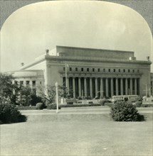 'The Handsome Building of the Bureau of Posts, Manila, P.I.', c1930s. Creator: Unknown.