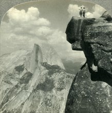 'The Glorious Yosemite Valley, from Glacier Point, California', c1930s. Creator: Unknown.