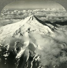 'Mount Hood, Oregon, from an Airplane - Fairchild Aerial Surveys Inc.', c1930s. Creator: Unknown.