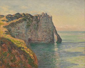 Cliff and Porte d'Aval, 1885. Creator: Monet, Claude (1840-1926).