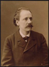 Portrait of the Composer Jules Massenet (1842-1912), 1890s. Creator: Anonymous.