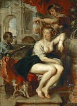 Bathsheba at Her Bath, c. 1635. Creator: Rubens, Pieter Paul (1577-1640).