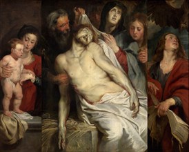 The lamentation over the dead Christ  (Christ on the Straw) , 1618. Creator: Rubens, Pieter Paul (1577-1640).