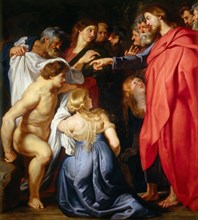 The Raising of Lazarus. Creator: Rubens, Pieter Paul (1577-1640).