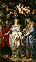 The Saints Domitilla, Nereus and Achilleus, 1608. Creator: Rubens, Pieter Paul (1577-1640).