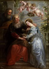 The Education of the Virgin Mary, 1625-1626. Creator: Rubens, Pieter Paul (1577-1640).